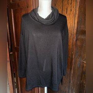 Women’s Loft Outlet Black Turtleneck‎ Tunic XS